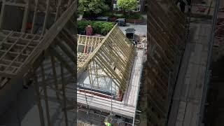 roof framing like a pro #carpentry #construction #roofer #carpenter #builder #timberframe #diy