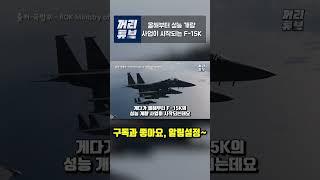 올해부터 성능 개량 사업이 시작되는 F 15K