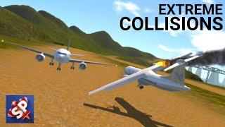 EXTREME PLANE GROUND COLLISIONS  | SimplePlanes