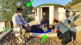 Bringing a doctor to the grandmother's bedside, the boy's compassion for her and his plea to the doc