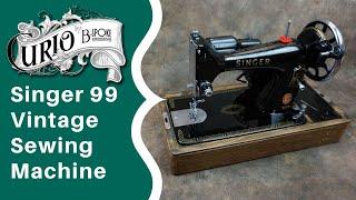 Singer 99K and 185K Vintage Sewing Machine