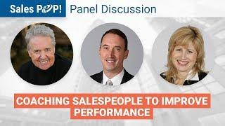 Panel Discussion: Coaching Salespeople to Improve Performance - SalesPOP!