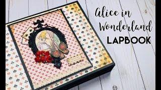 Alice in Wonderland Lapbook Album