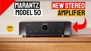 Marantz MODEL 50: Review of the Ultimate Stereo Amplifier!