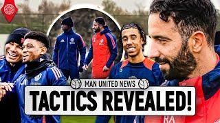 Amorim's First Training Session Shows Player Roles! | Man United News