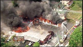 Crews From 4 Counties Battle 2-Alarm Fire In Mt. Airy