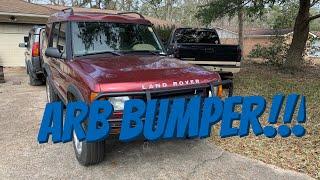 Discovery 2 ARB Bumper install