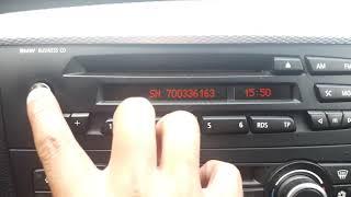 BMW Radio Business CD Hidden Menu!!