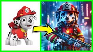 Paw Patrol as Mercenaries | Ai Animation Kingdom