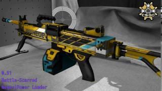 Negev Power Loader - Skin Wear Preview