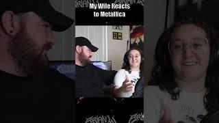 Wife Rates Iconic Metallica Songs – Her Verdict! #reaction #metallica #metal #metalreaction