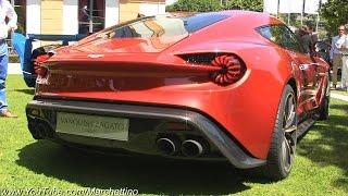 Aston Martin Vanquish Zagato Amazing V12 Exhaust Note! - WORLD PREMIERE