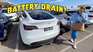 Long Term PARKING with a Tesla Model Y - 11 Days Later