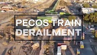 National Transportation Safety Board releases initial report on Pecos train derailment that killed t