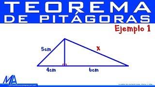 Teorema de Pitágoras | Ejercicio de práctica