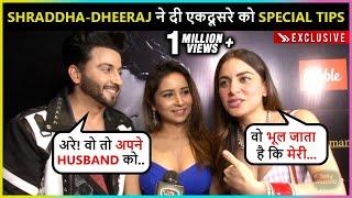 Shraddha Arya & Dheeraj Dhoopar Give Special  'Happily Married' Tips To Each Other | Exclusive