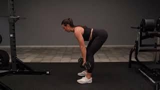 How to do a Dumbbell Clean to Squat