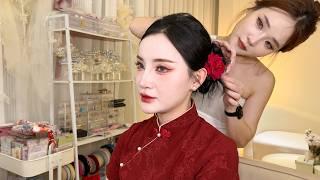 New Chinese Style Beauty Asmr! Show the Charm of Makeup, Relieve Stress and Help Sleep