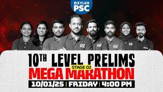 TENTH LEVEL PRELIMS - STAGE 2 MEGA MARATHON  | XYLEM PSC