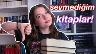 SEVMEDİĞİM KİTAPLAR ! | Kitap Önerileri | 5 Kitap |