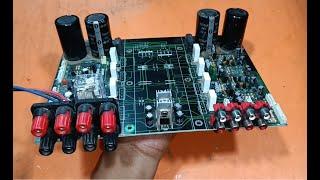 How to repair transistor amplifier