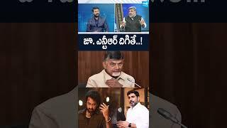 Chandrababu Naidu Biggest Fear, Jr NTR Entry In TDP Party | Nara Lokesh Political Career | @SakshiTV