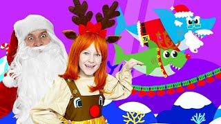 Baby shark Christmas + More Kids Songs |  Anuta Kids Channel