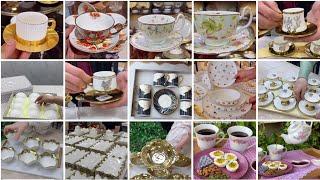 Iraq and Turkey crockery collection 2024  Teacups design Coffee Cups / Kitchen crockery items#vlog