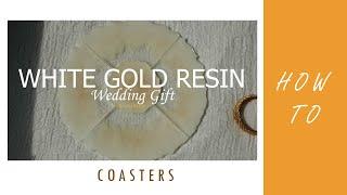 The makings of a resin wedding gift