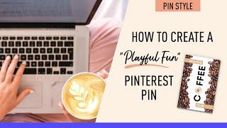 Pinterest Pin Design - Fun Playful Style