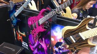 NAMM 2018 Awesome Guitars & Players-Martin Miller, Tom Quayle, Alex Skolnick, George Lynch, Phil X