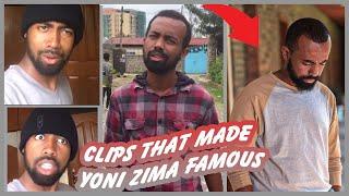 🟡ዮኒ ዜማ ታዋቂ የሆነባቸው ቪዲዮዎች|Clips that made Yoni Zima famous|Ethiopia Tiktok|Habesha Tiktok