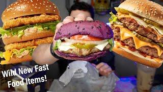 Fast Food Frenzy! Trying The Wildest New Menu Items Out Now! 