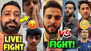 Rajat Dalal Vs 18 Year Old Boy LIVE FIGHT! | Elvish Yadav Vs Fukra Insaan Fight | Ronaldo 1 Billion