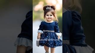 Cute Baby Fashion Show  #baby #cutebaby #babyvideos #babydance #babyshorts #AI #runway #fyp