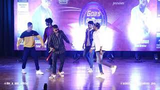 Kkrazy musikk l rap showcase at Goa's Dancing Superstar S4, by Ashish dance academy l Goa rappers