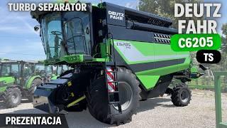 DEUTZ-FAHR C6205 TS - kompaktowy kombajn z turbo separatorem | Prezentacja / test kombajnu