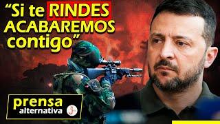 ACORRALADO: Generales se rebelarán a Zelenski si decide capitular! Cayó en la trampa de la OTAN!