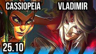 CASSIOPEIA vs VLADIMIR (MID) | EUNE Master | 25.10