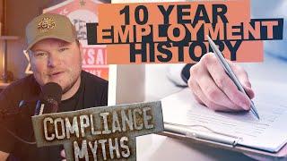 Compliance Myths: DOT employment verification