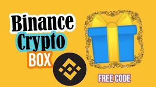 Today New  15 Crypto Box Code | Binance Crypto Box code Free | Binance Gift Box Code #cryptobox