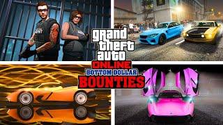 NEW DLC COUNTDOWN! GTA 5 BOTTOM DOLLAR BOUNTIES NEW DLC LIVE NEW VEHICLES