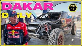 Ford Raptor destroyed? Carlos Sainz extreme accident at the Dakar 2025