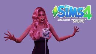 Animation pack SIMS 4 SINGING | Download