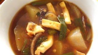 Squid soup (Ojingeoguk:오징어국)