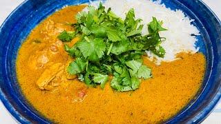 Indian Chicken Curry w/ Coconut Milk: 1 Pot + 13 Spices = INCREDIBLE Flavor!