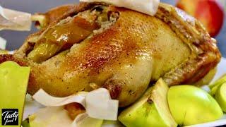 Tender Duck with Apples in the Oven!