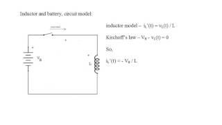 MMCC I #12 - Mathematical Modeling and Computational Calculus I - Inductors