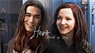 Mal y Jay || Hero  [AU]