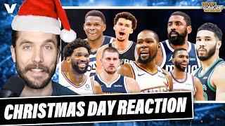 NBA Christmas Day Reaction: Spurs-Knicks, 76ers-Celtics, Nuggets-Suns, Wolves-Mavs | Hoops Tonight